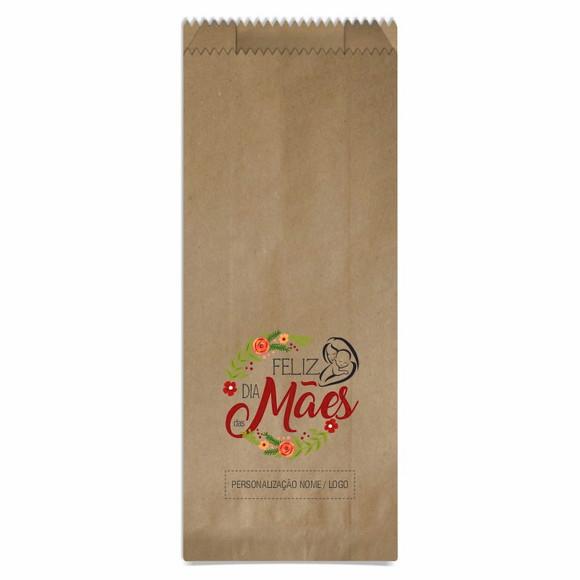Saquinho de Papel Dia das Mães, Personalizado. Mod.10.