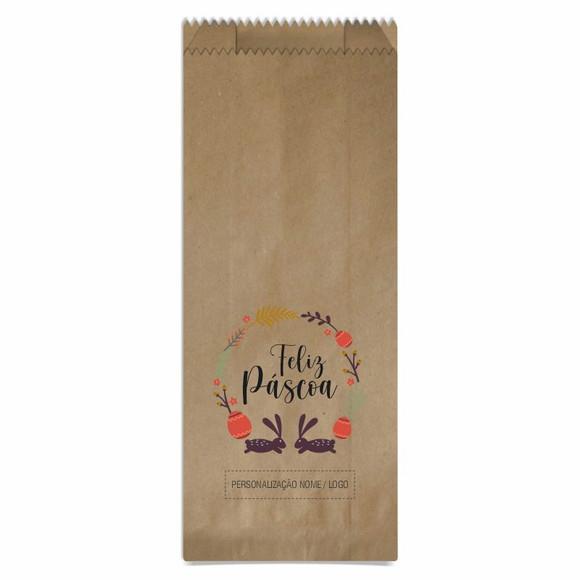 Saquinho de Papel Páscoa, Personalizado. Mod.03.