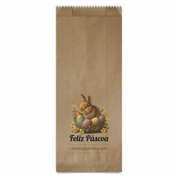 Saquinho de Papel Páscoa, Personalizado. Mod.04.