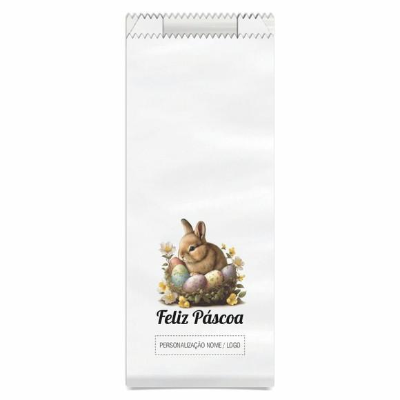 Saquinho de Papel Páscoa, Personalizado. Mod.04.
