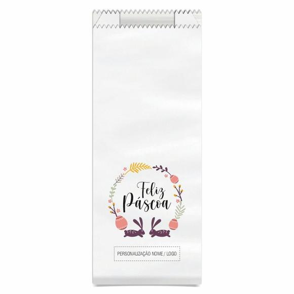 Saquinho de Papel Páscoa, Personalizado. Mod.03.