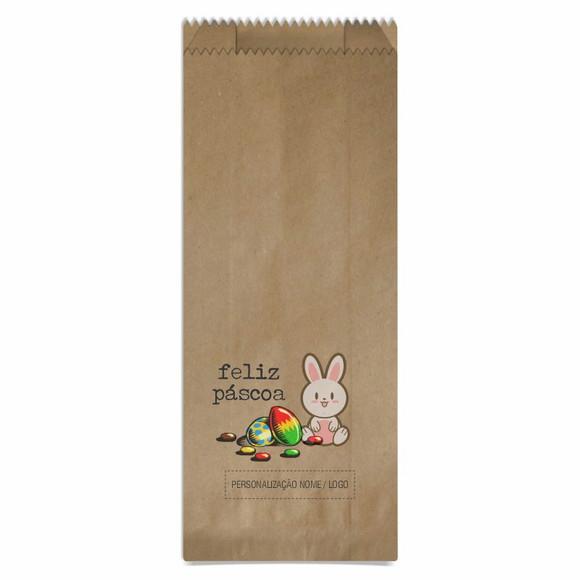 Saquinho de Papel Páscoa, Personalizado. Mod.07.