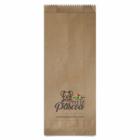 Saquinho de Papel Páscoa, Personalizado. Mod.08.