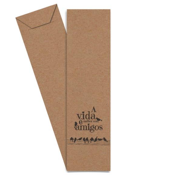 SAQUINHO DE PAPEL PORTA TALHERES PERSONALIZADO