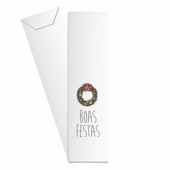 SAQUINHO DE PAPEL PORTA TALHERES PERSONALIZADO NATAL