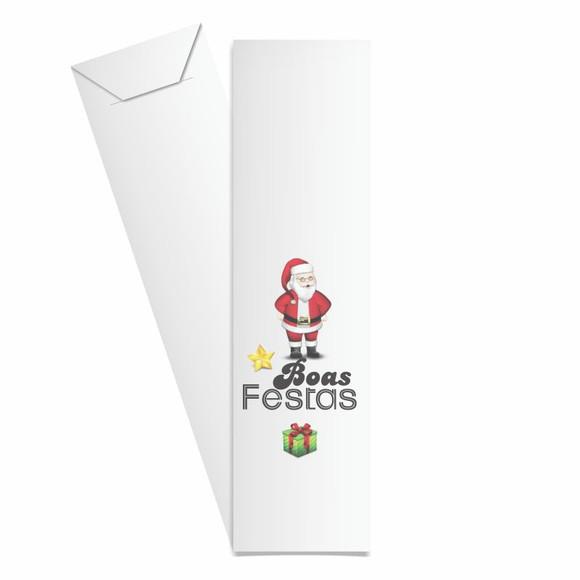 SAQUINHO DE PAPEL PORTA TALHERES PERSONALIZADO NATAL