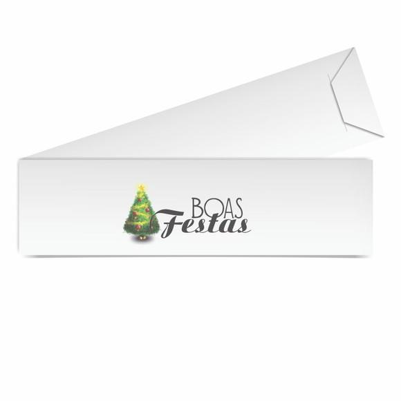 SAQUINHO DE PAPEL PORTA TALHERES PERSONALIZADO NATAL
