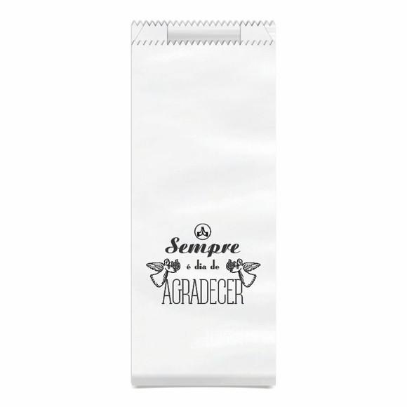Saquinho Kraft Simples Personalizado - Dia de Agradecer...