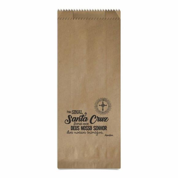 Saquinho Kraft Simples Personalizado - Santa Cruz...