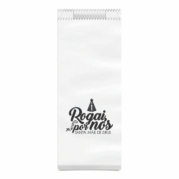 Saquinho Kraft Simples Personalizado - Rogai Por Nós...