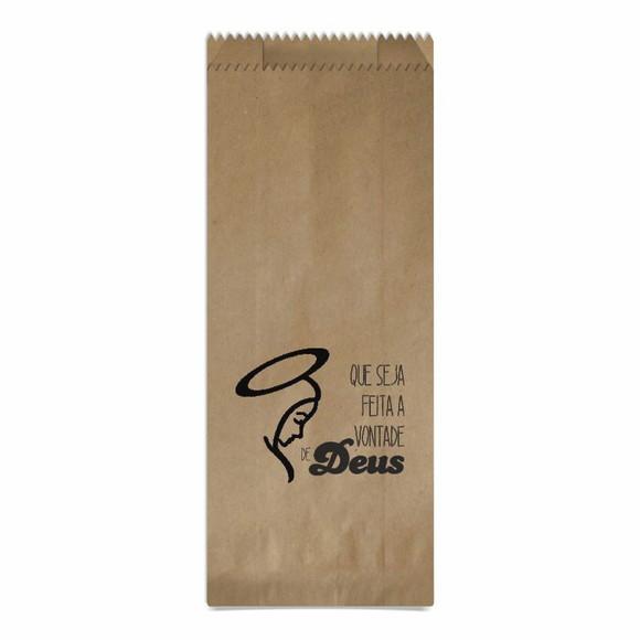 Saquinho Kraft Simples Personalizado - Seja Feita a Vontade