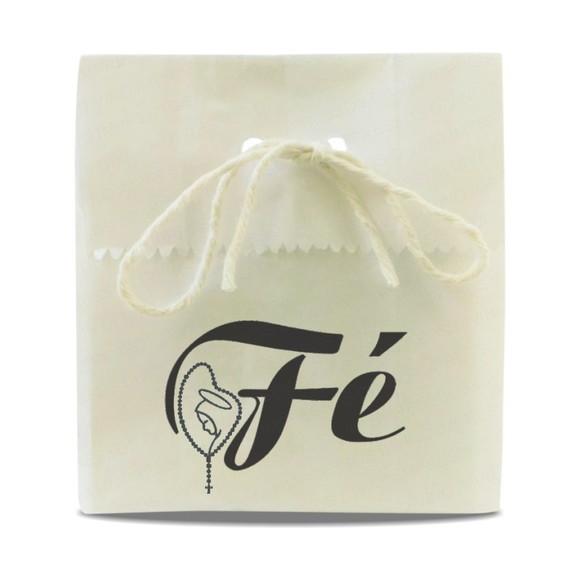 SAQUINHO PAPEL PERSONALIZADO - FÉ