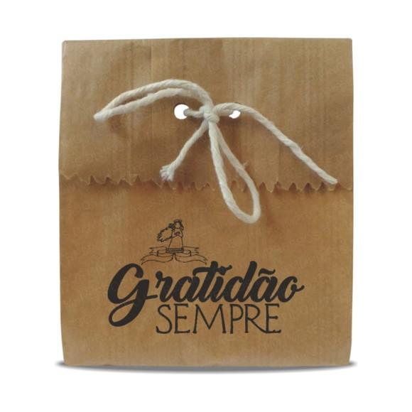 SAQUINHO PAPEL PERSONALIZADO - GRATIDÃO SEMPRE