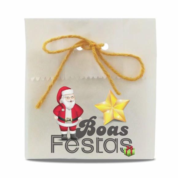SAQUINHO PAPEL PERSONALIZADO - NATAL / ANO NOVO