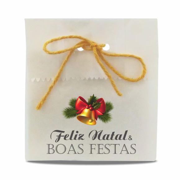 SAQUINHO PAPEL PERSONALIZADO - NATAL / ANO NOVO