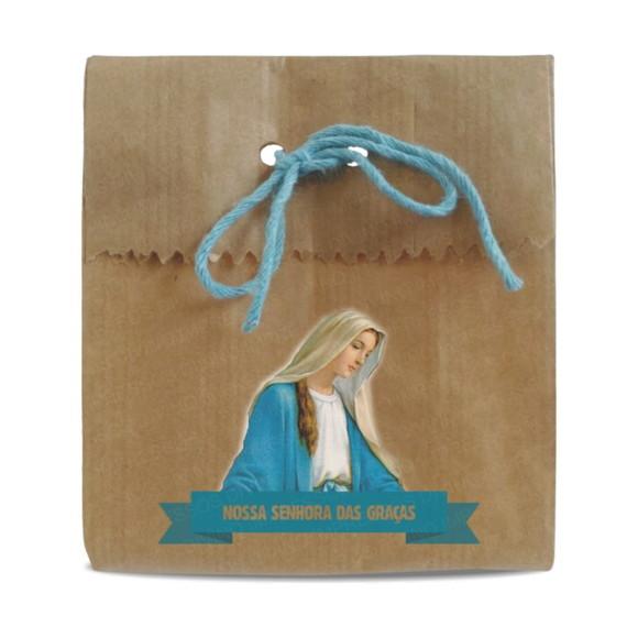 SAQUINHO PAPEL PERSONALIZADO - NOSSA SENHORA DAS GRAÇAS