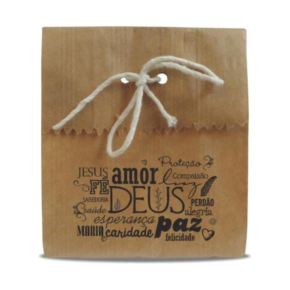 SAQUINHO PAPEL PERSONALIZADO - PALAVRAS DO BEM
