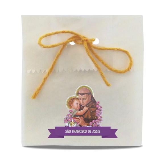 SAQUINHO PAPEL PERSONALIZADO - SANTO ANTÔNIO DE PÁDUA
