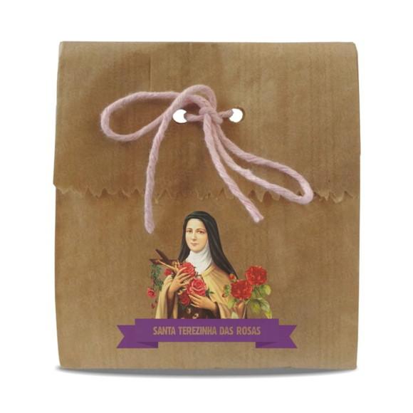 SAQUINHO PAPEL PERSONALIZADO - SANTA TEREZINHA