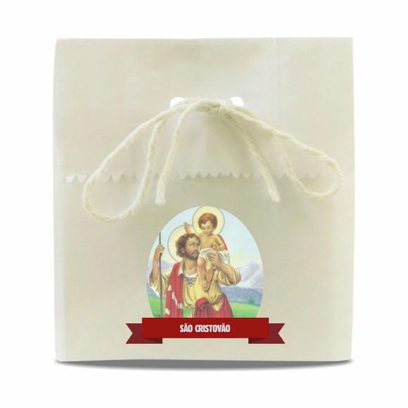 Saquinho Papel Personalizado - São Cristovão