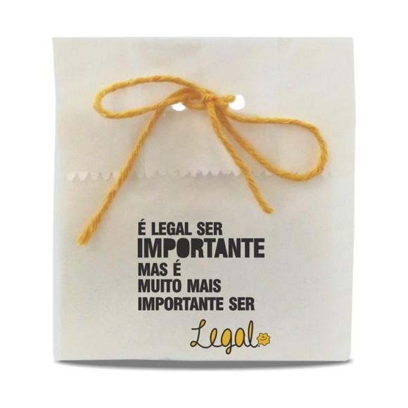 SAQUINHO PAPEL PERSONALIZADO - SER LEGAL