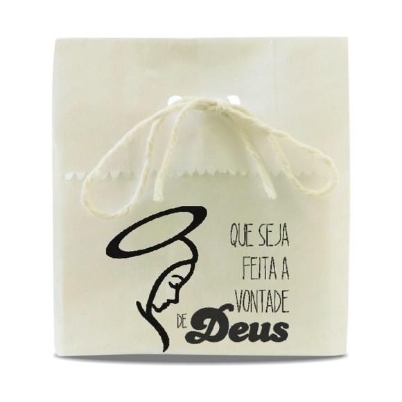 SAQUINHO PAPEL PERSONALIZADO - VONTADE DE DEUS