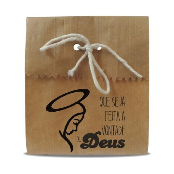 SAQUINHO PAPEL PERSONALIZADO - VONTADE DE DEUS