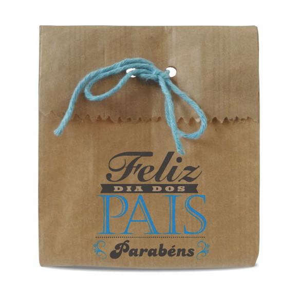 Saquinho Papel Personalizado Dia dos Pais