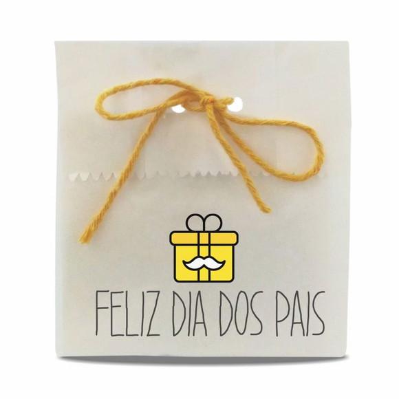 Saquinho Papel Personalizado Dia dos Pais
