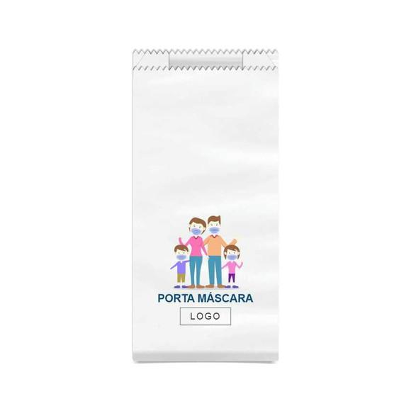 SAQUINHO PORTA MÁSCARA PERSONALIZADO