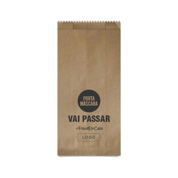SAQUINHO PORTA MÁSCARA PERSONALIZADO