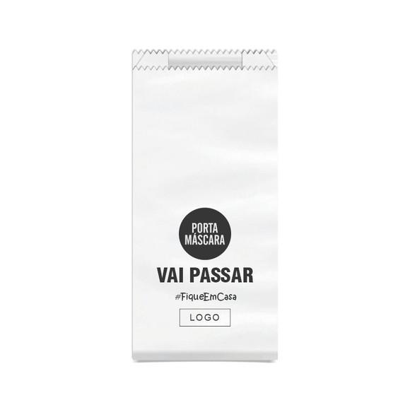 SAQUINHO PORTA MÁSCARA PERSONALIZADO