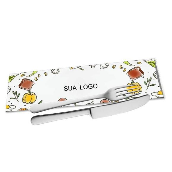Saquinho porta talher personalizado