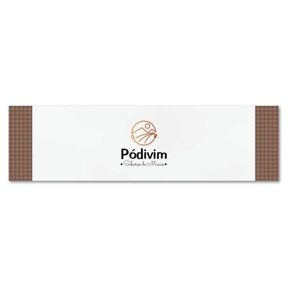 Saquinho porta talher personalizado