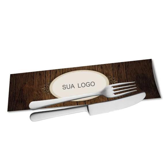 Saquinho porta talher personalizado