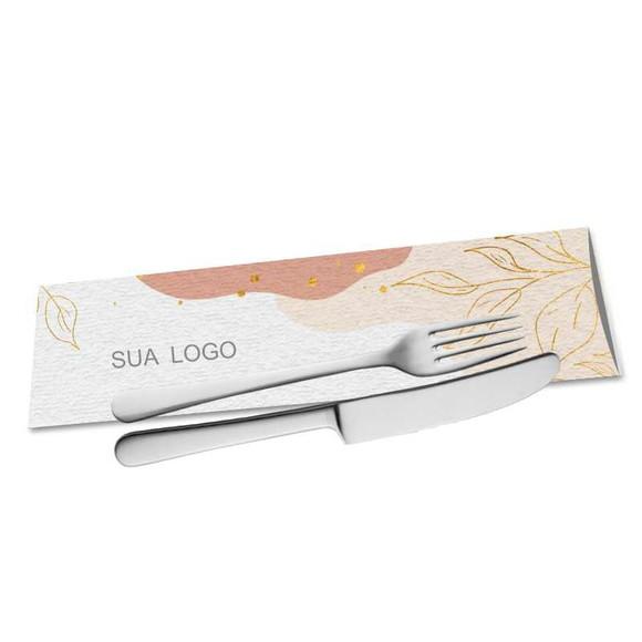 Saquinho porta talher personalizado