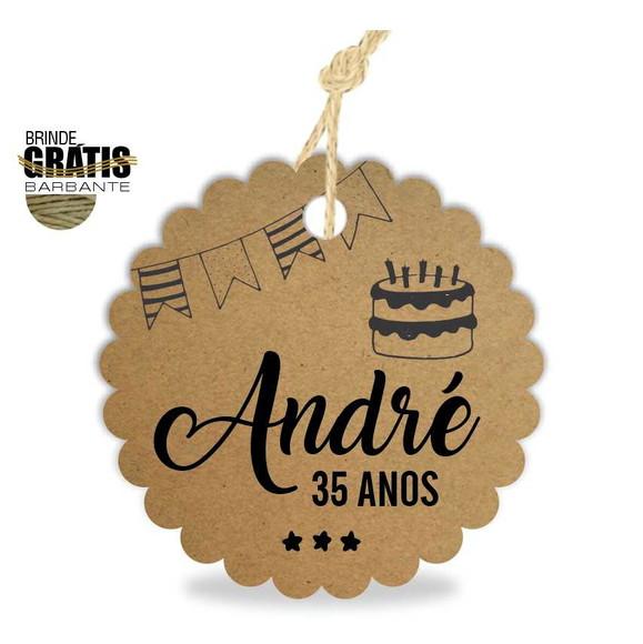 Tag Aniversário Escalope