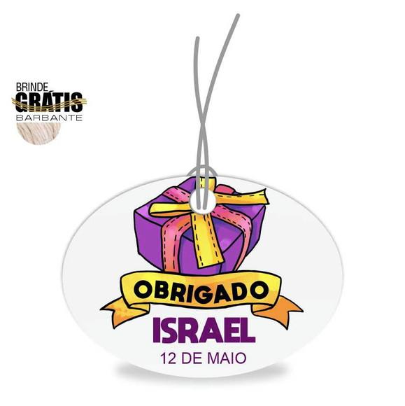 Tag aniversário oval