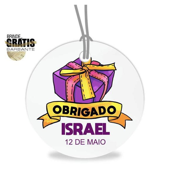 Tag aniversário redonda
