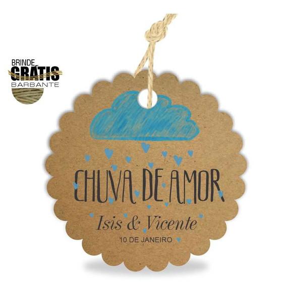 Tag casamento escalope chuva de amor