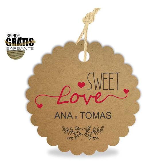 Tag casamento escalope sweet love
