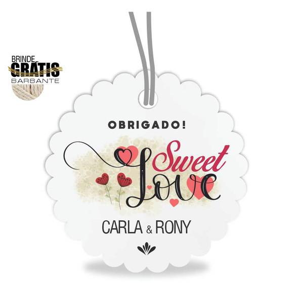Tag casamento escalope sweet love