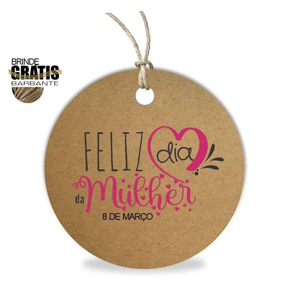 Tag Dia da Mulher Personalizada, Mod.02
