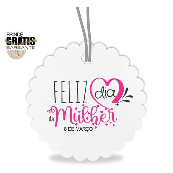 Tag Dia da Mulher Personalizada, Mod.02