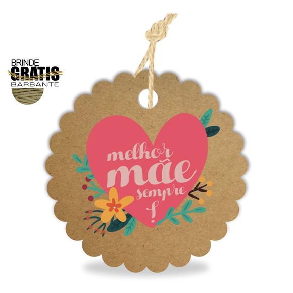 Tag Dia das Mães Personalizada, Mod.02