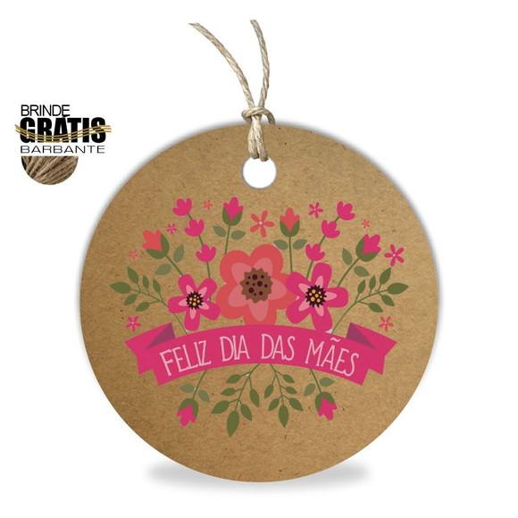 Tag Dia das Mães Personalizada, Mod.08