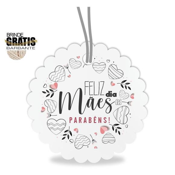 Tag Dia das Mães Personalizada, Mod.07