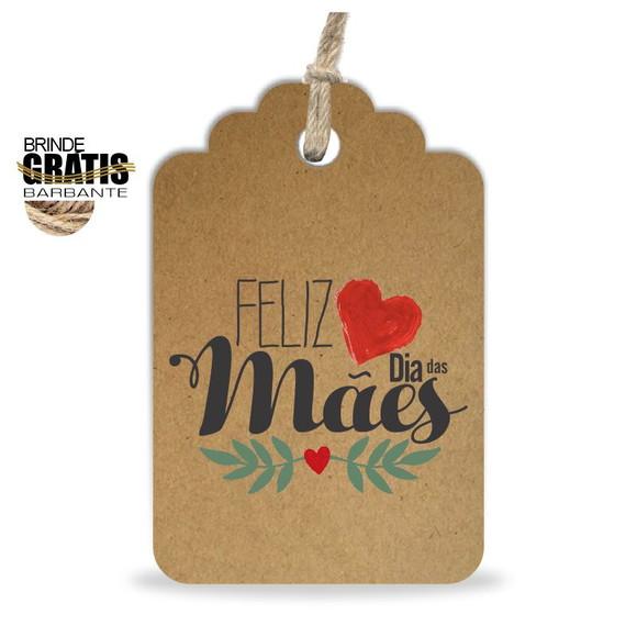 Tag Dia das Mães Personalizada, Mod.10