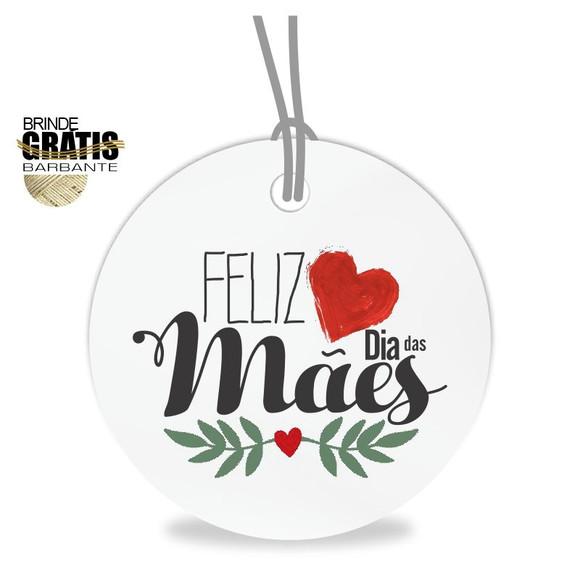 Tag Dia das Mães Personalizada, Mod.10