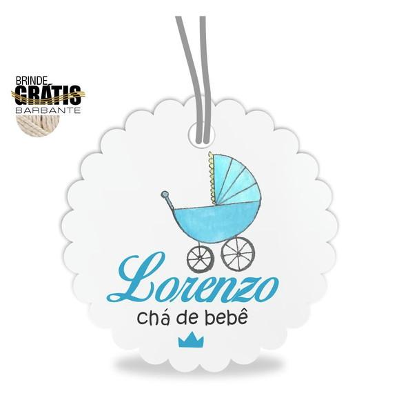 Tag infantil escalope carrinho bebê menino